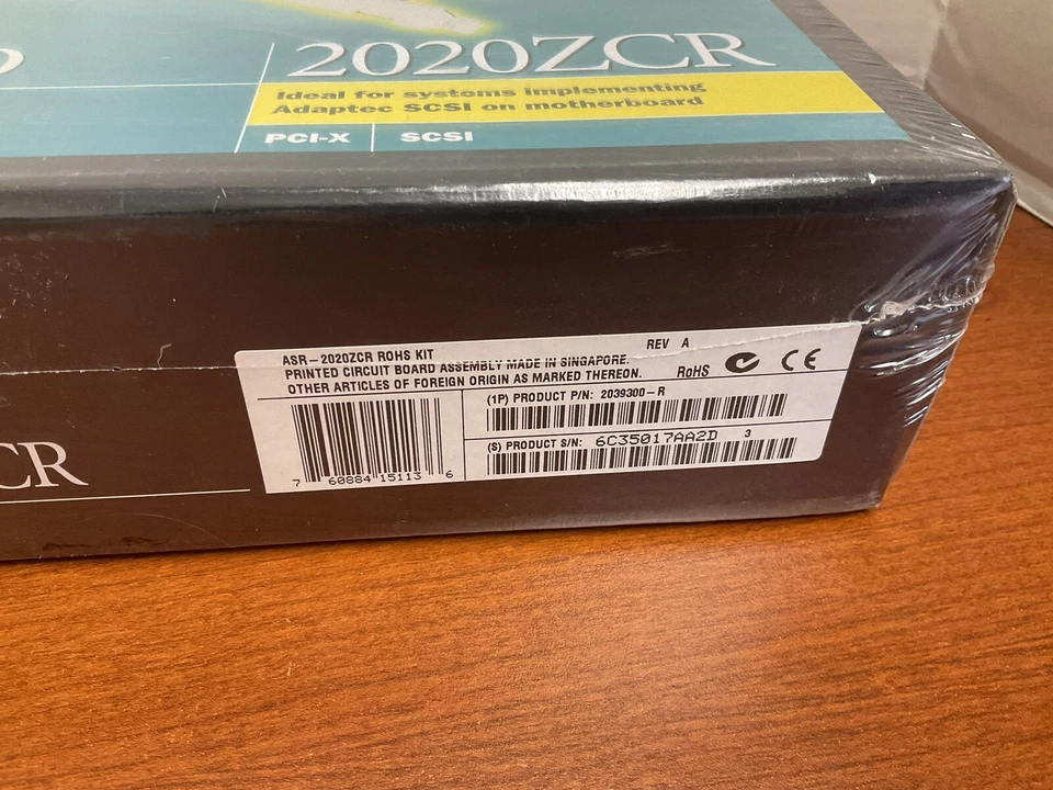 ADAPTEC SCSI RAID 2020ZCR 0-Channel PCI-X - Image 2 of 3