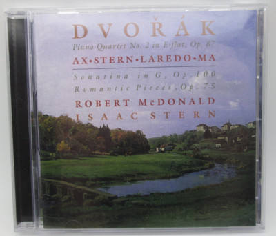 Dvorak Piano Quartet 2 in E-flat Op 87 (Ax, Stern, Laredo, Ma) Sony SK 62597 