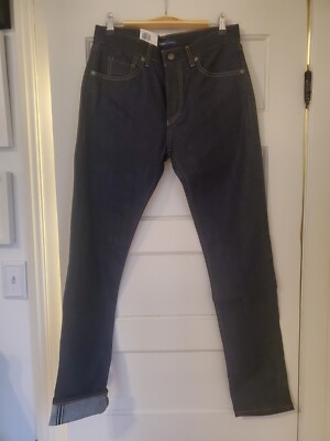 LEVI Made & Crafted Shuttle Selvedge Jean 30x34 NWT
