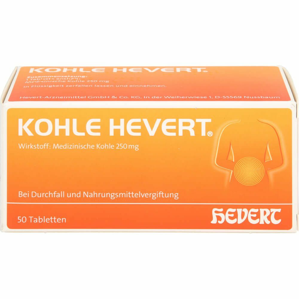 KOHLE Hevert Tabletten 50 St PZN03477381