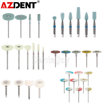 AZDENT Dental Ceramic Diamond Polisher Grinder RA HP Bur For Zirconia Porcelain