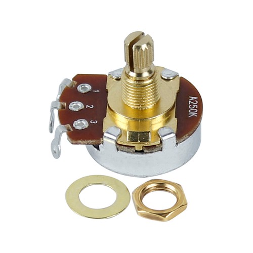 Bajo de guitarra FLEOR 12 piezas A/B 250/500K potenciómetros cobre tamaño completo eje corto - Imagen 6 de 27