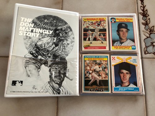 Don Mattingly Story Binder / Story / Talking Baseball Card / Assorted HTF Cards - Picture 2 of 9