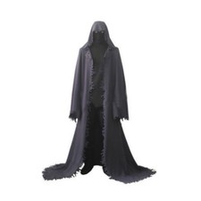 New Grim Reaper Cosplay Costume Cloak Full Set Mask Halloween Custom Made Unisex