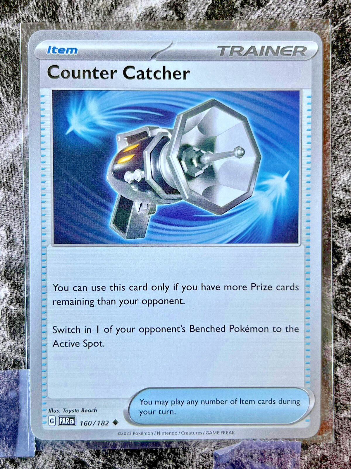 Counter Catcher 160/182 Sv04: Paradox Rift Regular Pokemon TCG Item Tooll Card