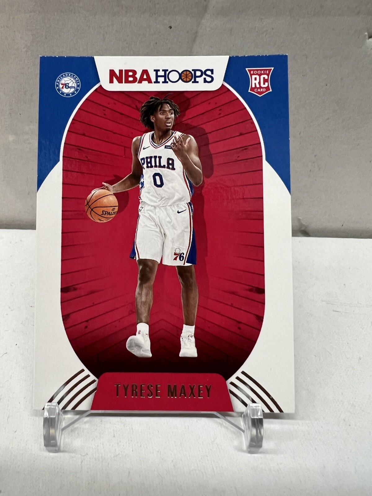 2020-21 NBA Hoops Tyrese Maxey RC