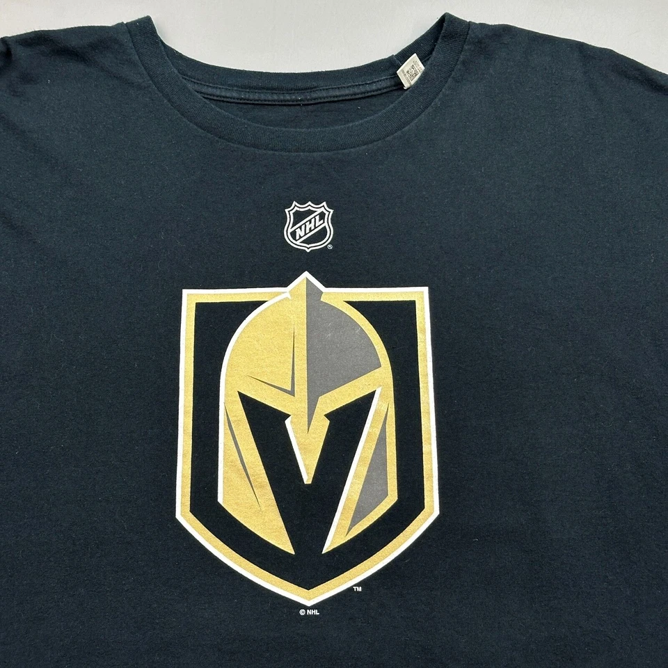 Мужская футболка Vegas Golden Knights 2XL черная Adidas James Neal No18 НХЛ хоккей - Изображение 2 из 4
