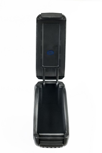 Accoudoir Central Pour Skoda Fabia MK I (1999-2007) Console Simili Cuir Noir - Imagen 3 de 4