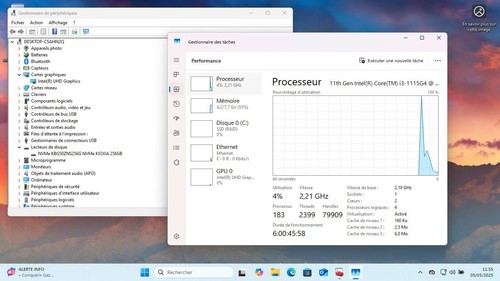 Ordinateur portable DELL Latitude 3420 i3-1115G4/8GB/256GB SSD NVMe/14"/Win11Pro - Photo 12/13