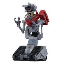 Johnny 5 Robot Building Blocks Short Circuit 2 Robots Model Toys Bricks 382 PCS