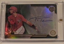 Trea Turner 2016 Topps Tribute Tribute Auto Green #TA-TTU Rookie RC #/99