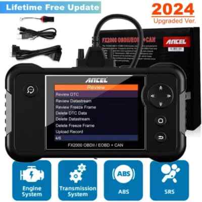 Fiat Ducato OBD2 Auto Scanner Motor AT ABS Airbag Fehlercode-Lesegerät FX2 2026