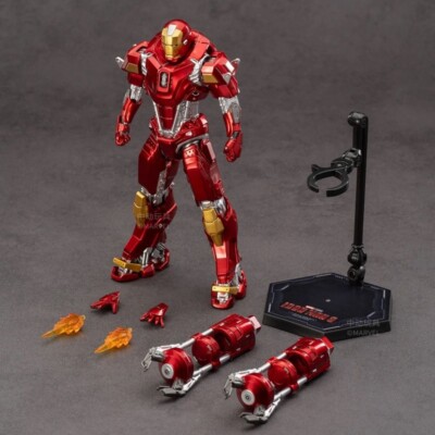 ZD Marvel Toy Iron Man Mark35 Red Snapper Action Figure Collection