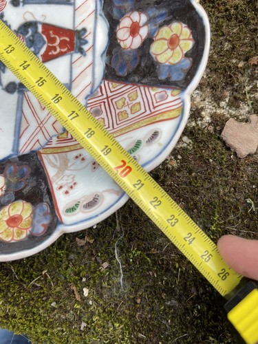 Assiette Imari En Porcelaine Ancienne - Photo 4 sur 4