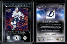 2024-25 Upper Deck Series 2 Playlist Speckled #PL-6 Nikita Kucherov