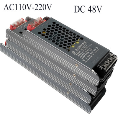 AC110-220V auf DC48V 100-300W Netzteil Ultradünner LED Treiber Adapter für Licht
