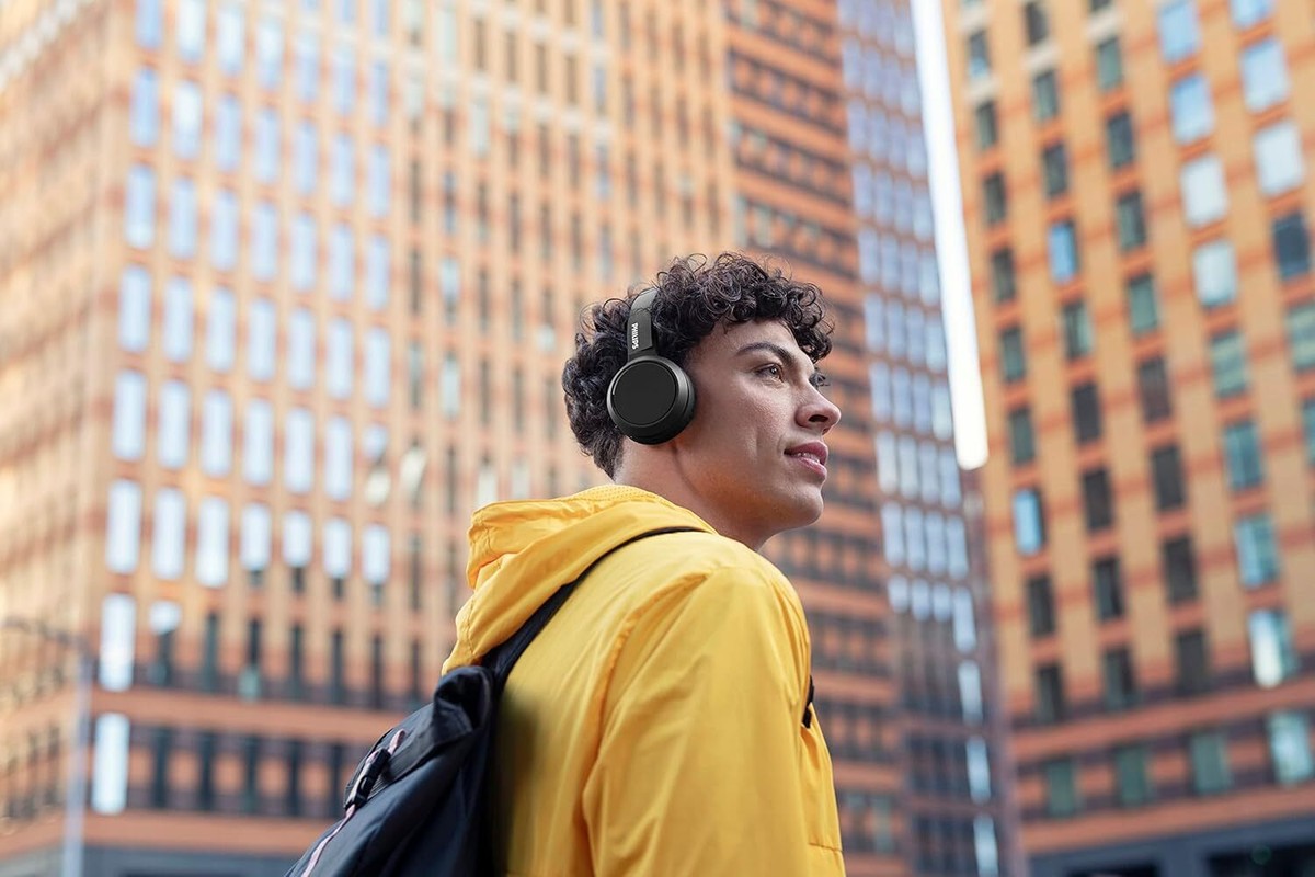 Cuffie Bluetooth Philips H4205RD/00 - Bass Boost, 29 Ore Batteria, Ricarica Rapida, Isolamento Rumori