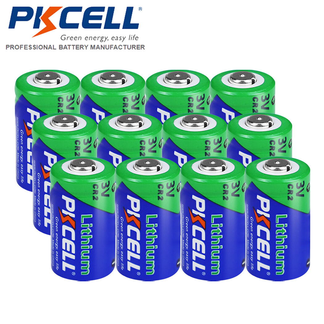 CR2 3V Golf Range Finder Batteries, CR15h270 KCR2 3 Volt Lithium Battery 12Pack