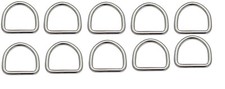 10x Scuba Diving 316 Stainless Steel 1.4 " D-Ring Techincal Diving