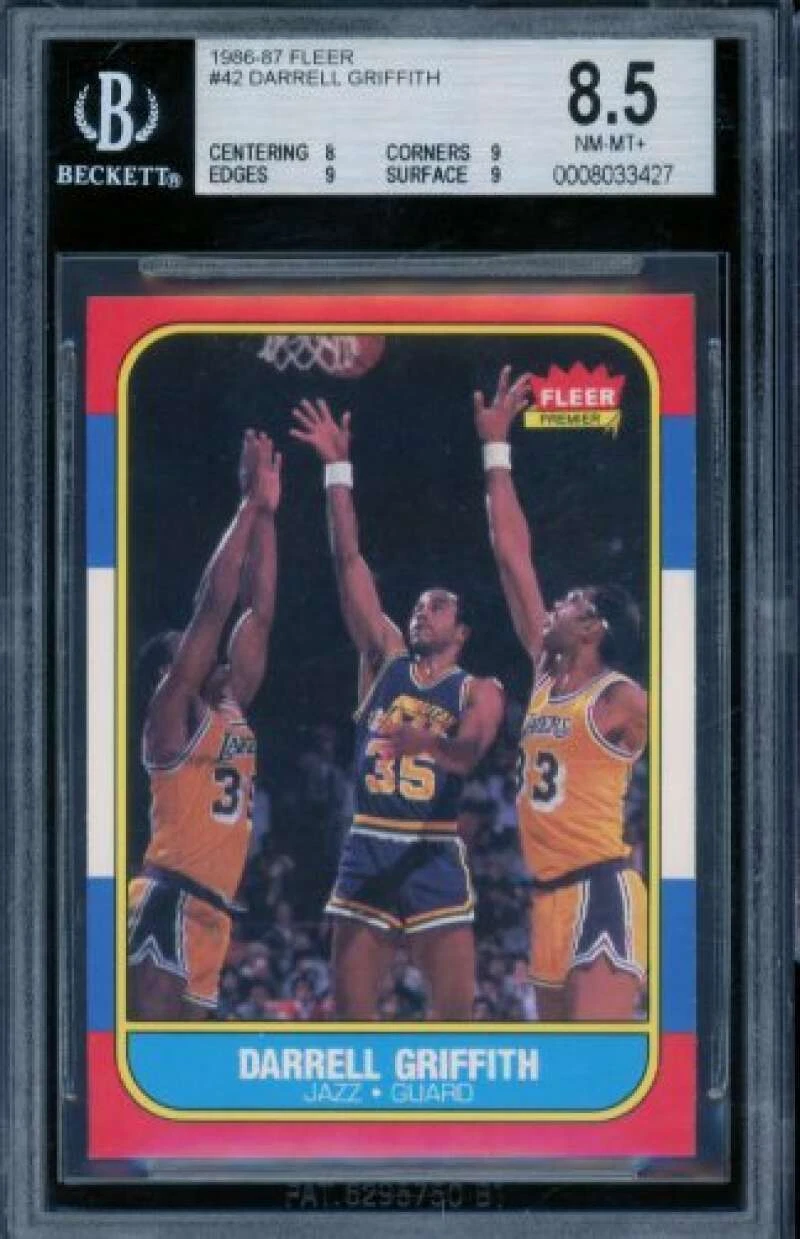 Darrell Griffith trading card