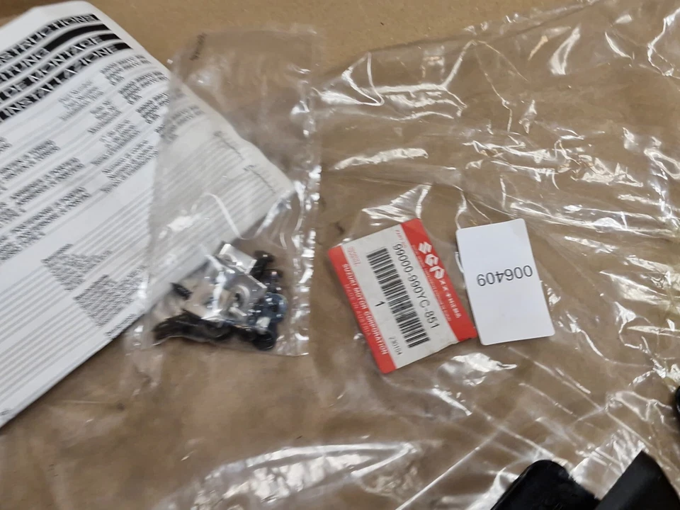 Suzuki Liana Rear Mud Guard Flap Set 2004-on 4dr Sedan 99000-990YC-851 Genuine - Image 4 of 4