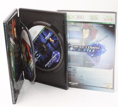Xbox XBOX 360 PERFECT DARK ZERO LIMITED COLLECTORS EDITION COMPLETE IN CASE