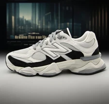 New Balance 9060 Man's Sneakers,Black and White Running Shoes, U9060JBB-
