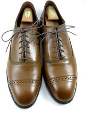 Allen Edmonds "Fifth Avenue" Cap Toe Dress Oxfords 12 E Coffee WORN ONCE 752N