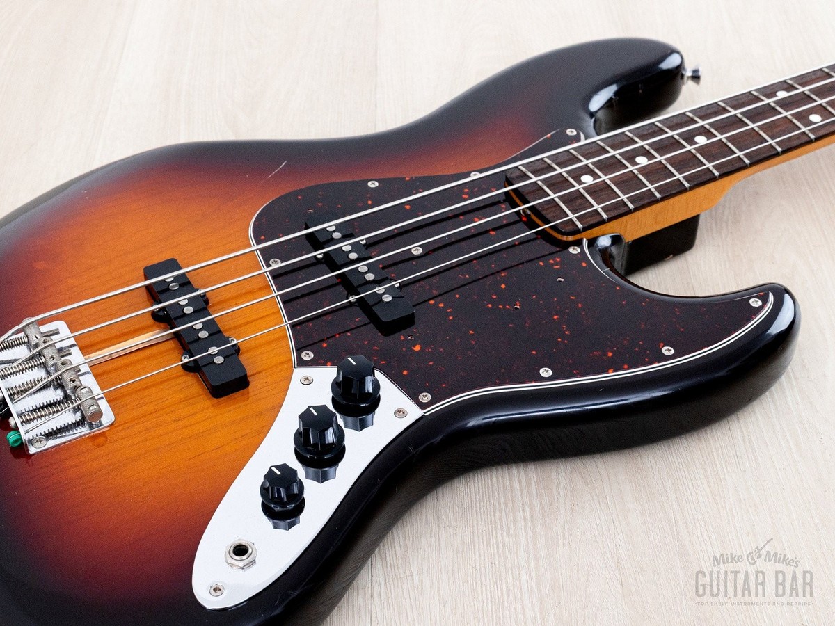 1989 Fender Jazz Bass '62 Vintage Reissue JB62-95 w/ USA Pickups