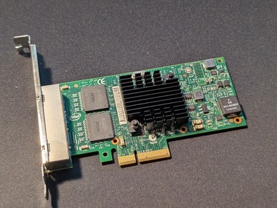 Intel I350-T4 Ethernet Server Adapter - PCI Express 2.1 x4, 1000Base-T x 4