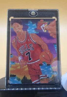Toni Kukoc #3 of 9   1994-95 Fleer  Custom Fit  | Chicago Bulls | Art Insert