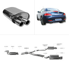 Bastuck Komplettanlage - BMW Z4 E89 6-Zylinder sDrive23i/ sDrive30i