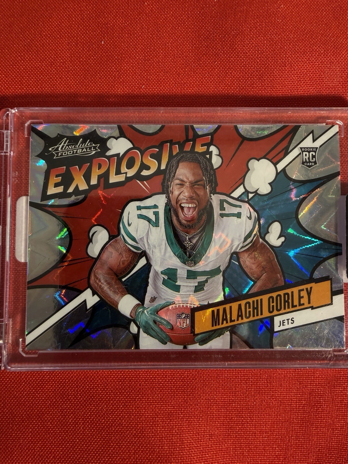 2024 Panini Absolute Football Explosive Rookie - Malachi Corley Jets