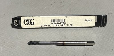 OSG 1400107708 Thread Forming Tap #5-40, H3, NRT, 2.5P TiCN Coated