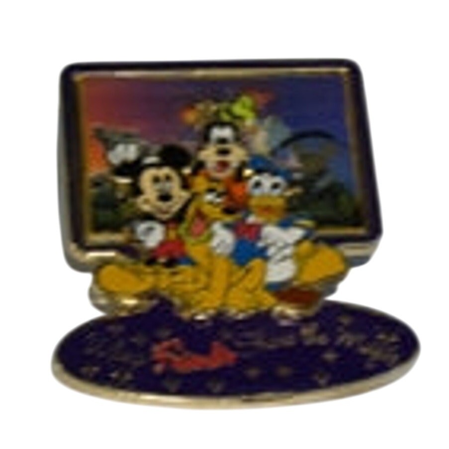 Disney Trading Pin  18576 DLR - WHERE FRIENDS SHARE THE MAGIC (FAB 4) 3D