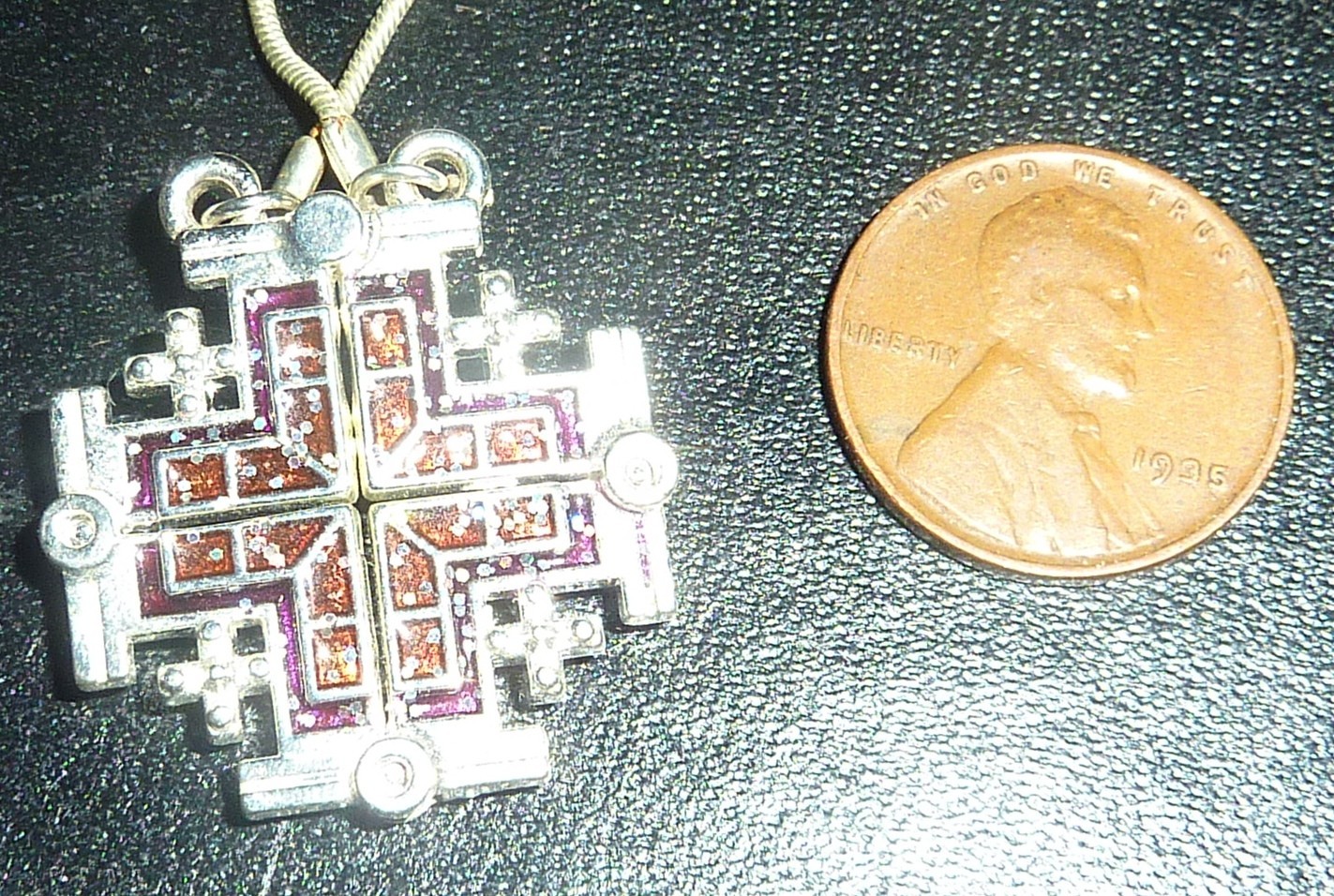 Pendant Jerusalem 925 Silver - image 4