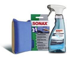 SONAX 500 ml ANTIBESCHLAGSPRAY ANTIBESCHLAG SPRAY SCHEIBEN+SCHEIBENSCHWAMM