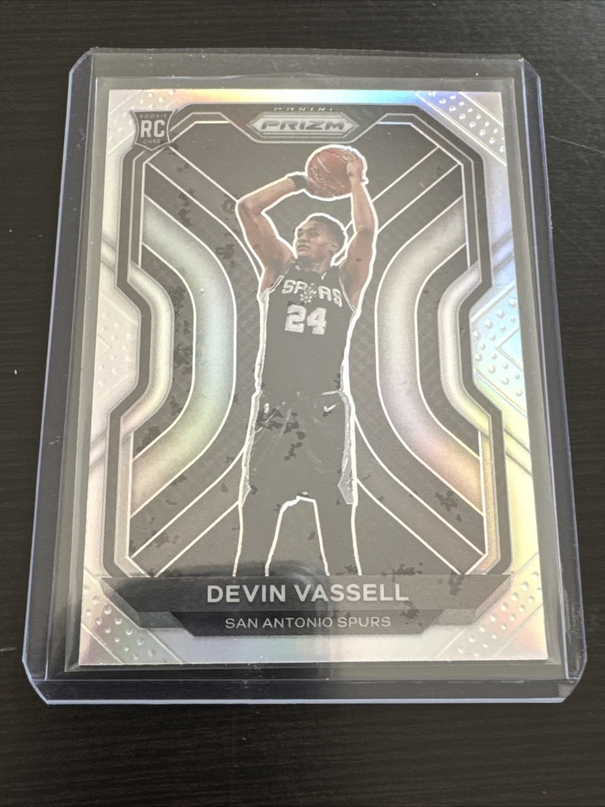 2020-21 Prizm DEVIN VASSELL Rookie RC Silver Prizm Insert San Antonio Spurs