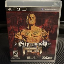 Supremacy MMA (Sony PlayStation 3, 2011) PS3 Complete Game With Case And Manual