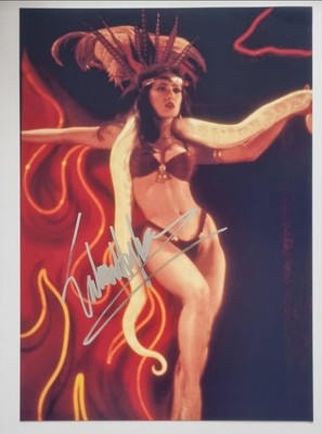 Salma Hayek Original Autogramm From Dusk Till Dawn mit Zertifikat COA