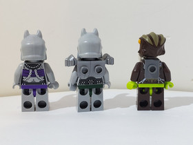 Lot Of (3) Lego Minifigures From Lego Chima Set #70131 Rogon's Rock Flinger