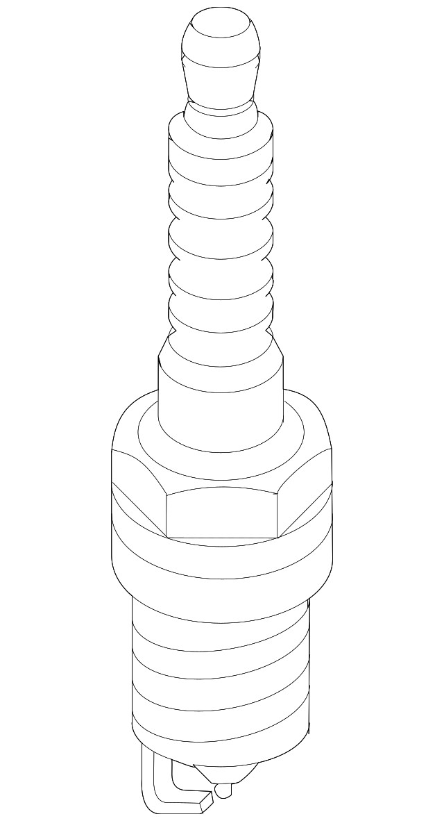 Genuine Volvo Spark Plug 30751805