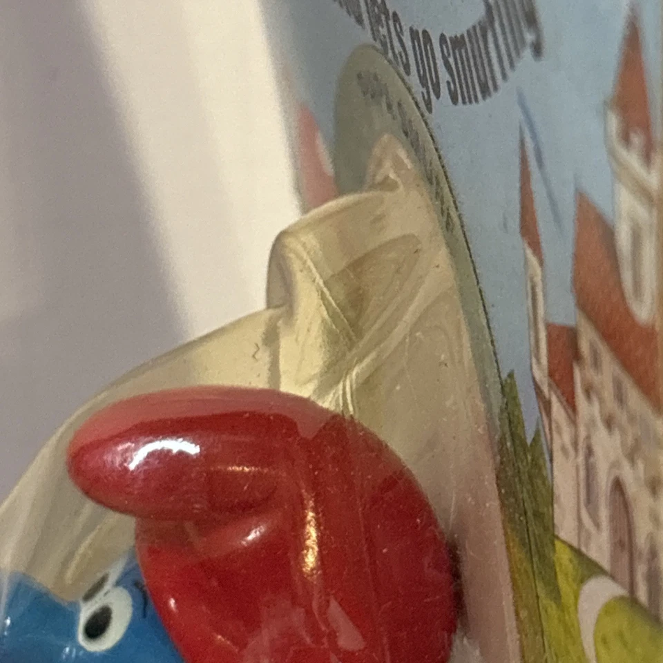 NEW Papa Smurf Wind-Up Walking Toy by Galoob - NIB Vintage Smurf Collectible - Image 4 of 4