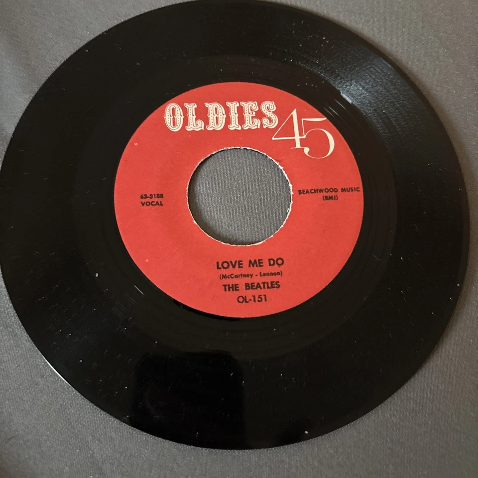The Beatles 45 Oldies Beachwood Music (BMI) OL-151, Love Me Do, P.S. I Love You - Image 2 of 2