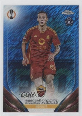 2023 Topps Chrome UEFA Club Competitions /150 Riccardo Pagano #12 Rookie RC bn5