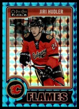 2014-15 O-Pee-Chee Platinum Blue Cube Jiri Hudler 55/65 Calgary Flames #138