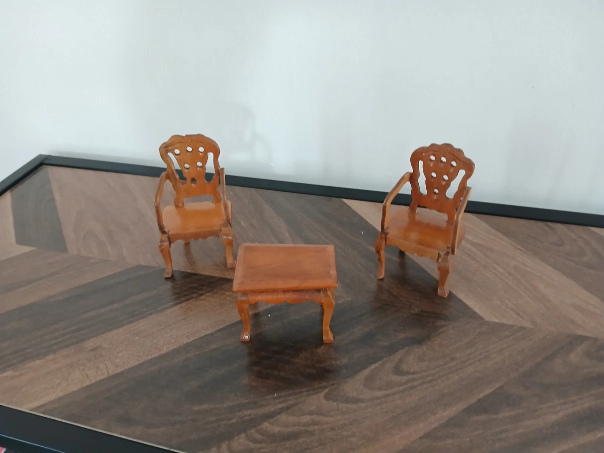 Mobilier tables pour maison de poupées miniature Mobilier tables pour maison de poupées miniature