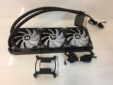 Thermaltake 360mm AIO Liquid CPU Cooler 3x120mm Fans Intel Bracket Black