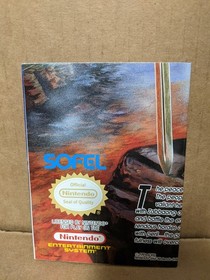 Klash Ball for Nintendo NES with rare Dragon Fighter Poster Klashball