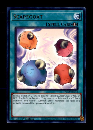 Scapegoat [1st Edition] TAMA-EN043 YuGiOh Tactical Masters card